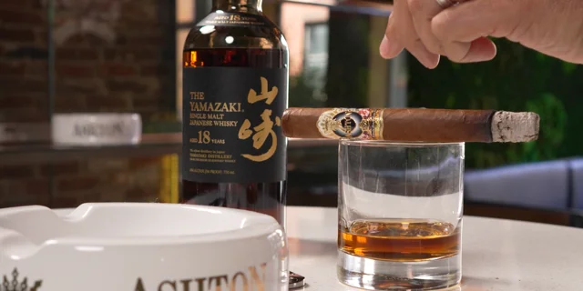 Pairing the Ashton ESG with Yamazaki 18