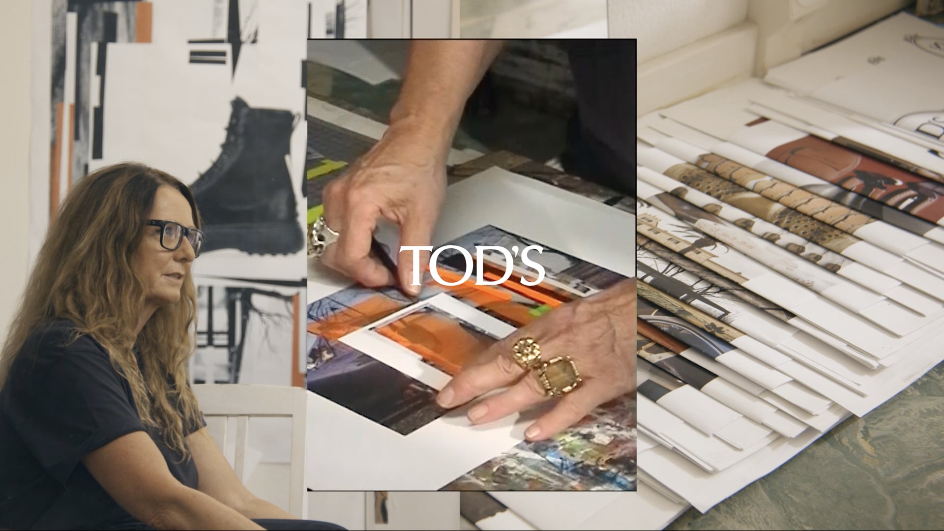 Monique Baumann for Tod's