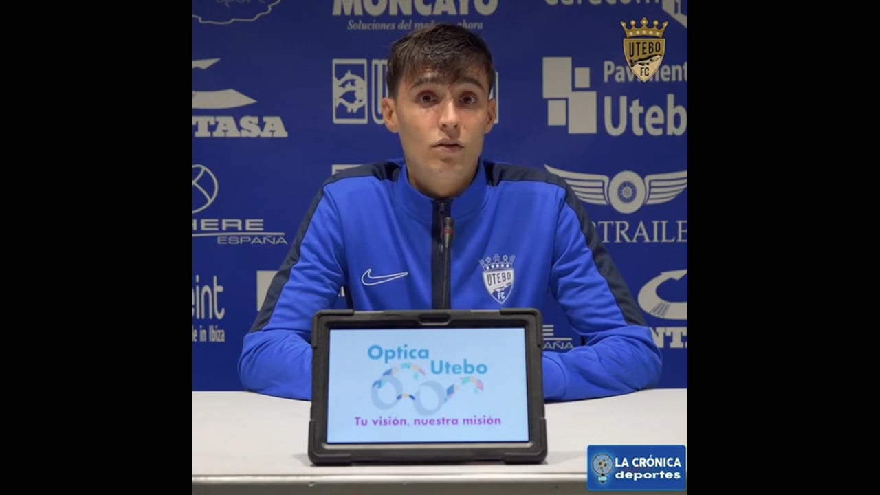 DAVID SÁNCHEZ (Jugador Utebo) Utebo FC 3-2 Náxara / J9 - 2ª Rfef / Fuente: Utebo FC