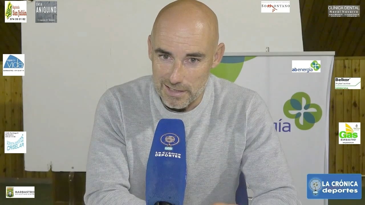 LA PREVIA / UD Barbastro - SD Ponferradina / DANI MARTÍNEZ (Entrenador Barbastro) Primera Eliminatoria - Copa dey Rey