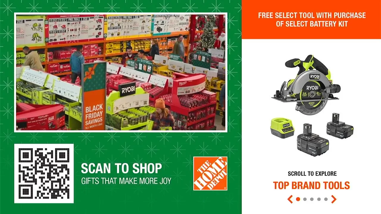 Retail Home Depot Holiday Q4 2023 on Vimeo