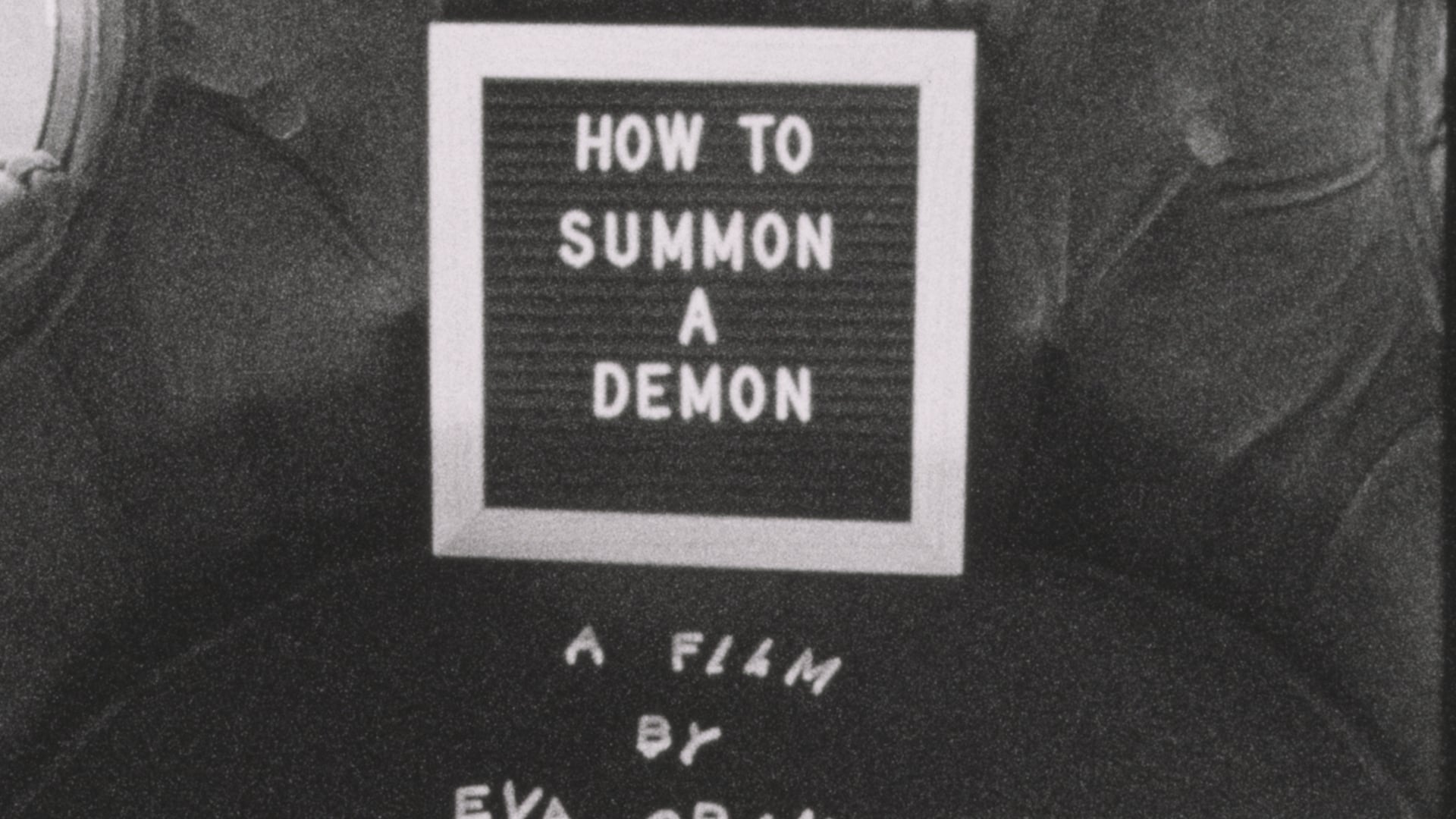 How to Summon a Demon