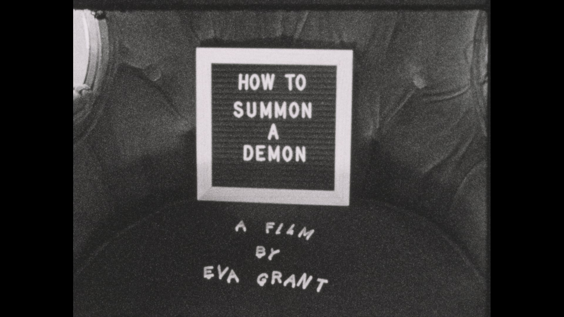 How to Summon a Demon