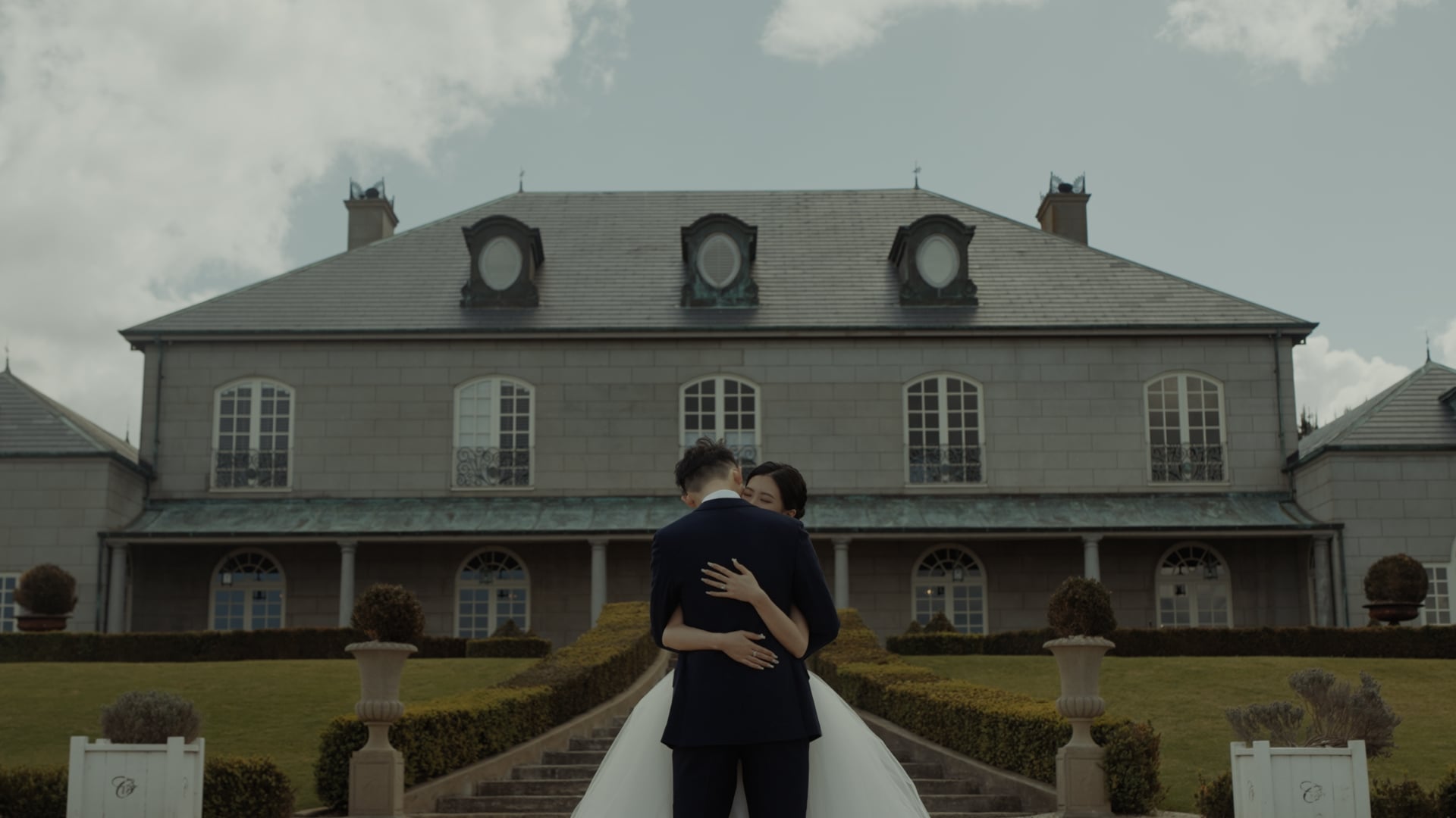 Frank and Yuri wedding film at Campbell Point House by C2 Films