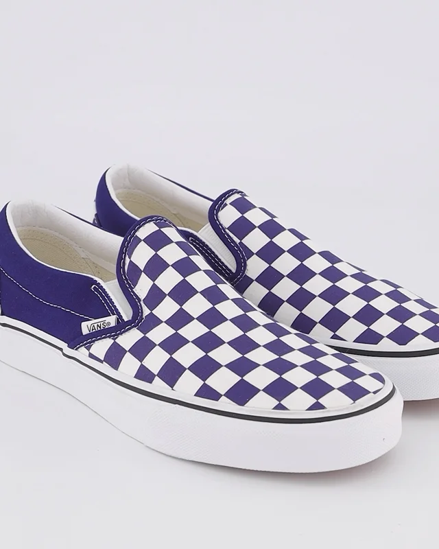 Baby blue slip hot sale on vans