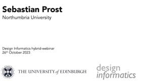 Design Informatics Presentation