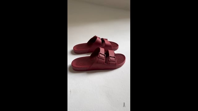 Sandália Linus x Cabana Bordô