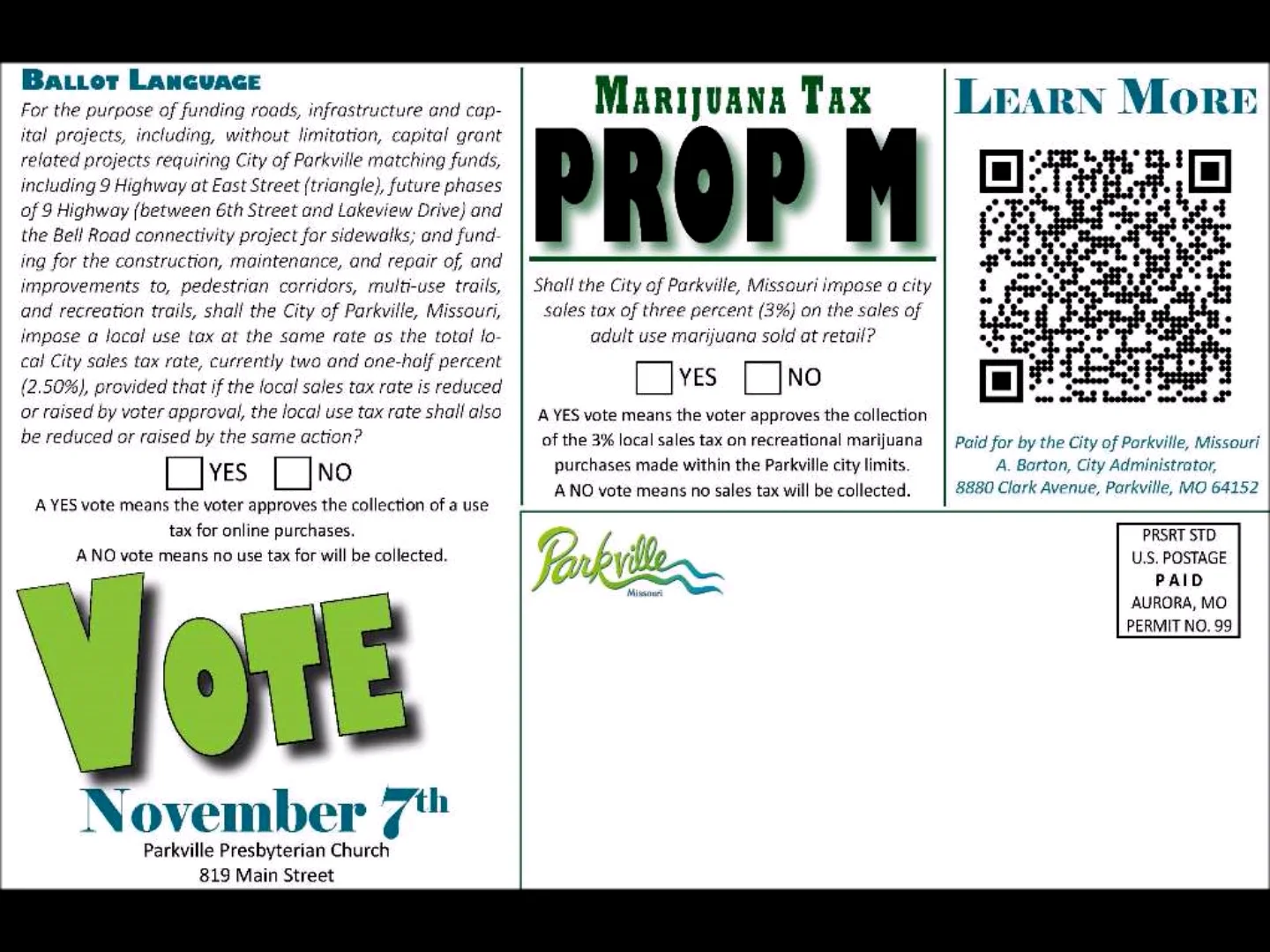 November 7 Election Propositions T & M on Vimeo