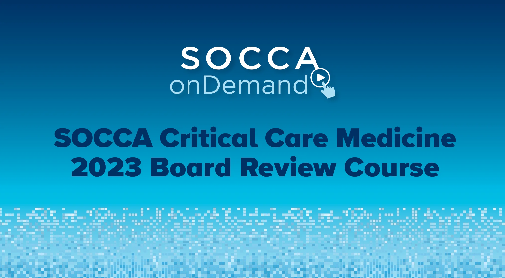 001 SOCCA 2023 Critical Care Board Review Course | Session 1 | Part 1 ...