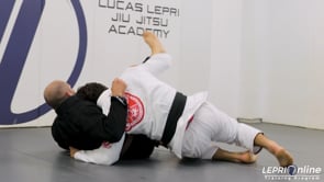 Sweep from Reverse Half Guard to Back Take