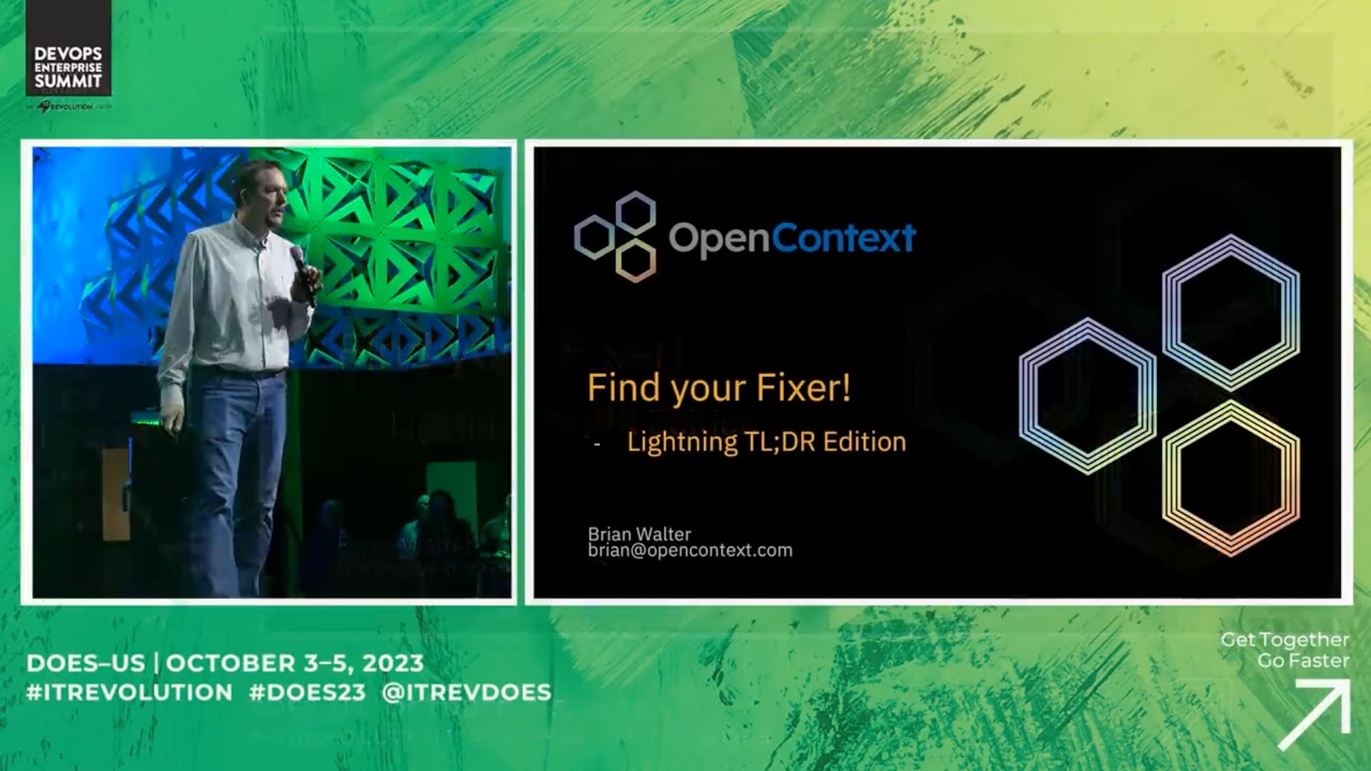 Lightning Talk: Find your Fixer!