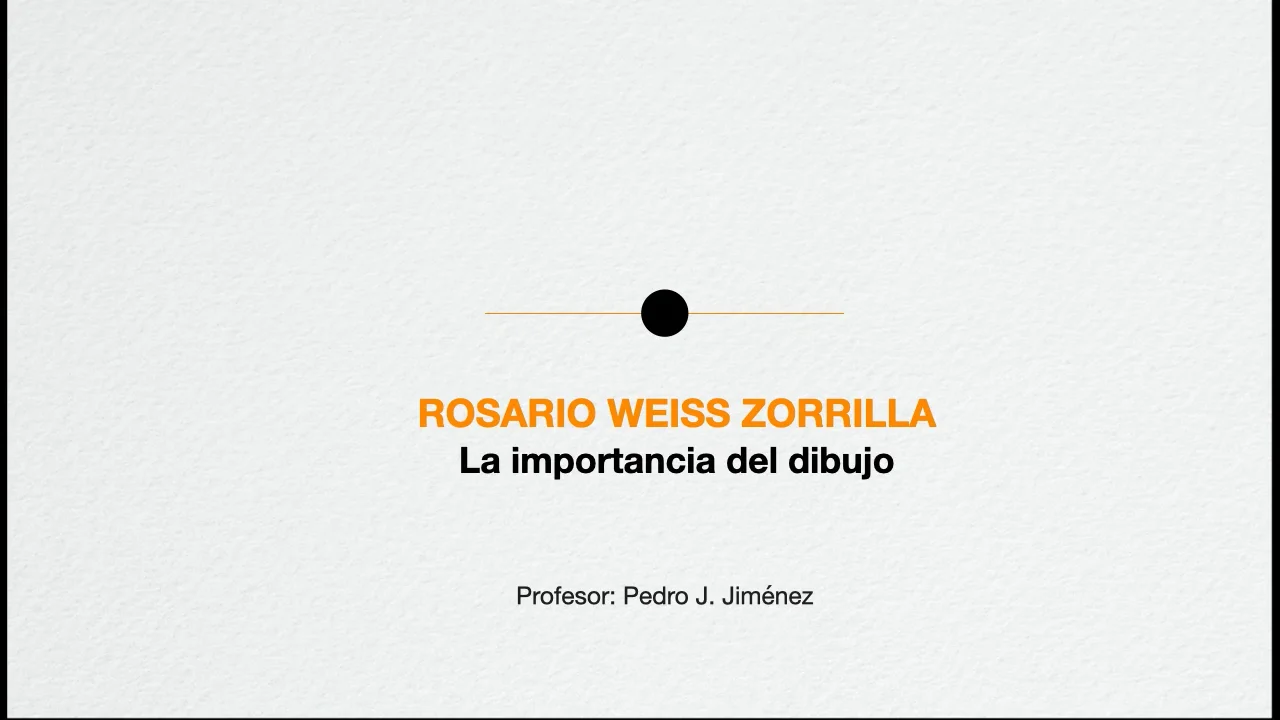 Watch PIONERAS. Muy modernas. Rosario Weiss Zorrilla. La importancia