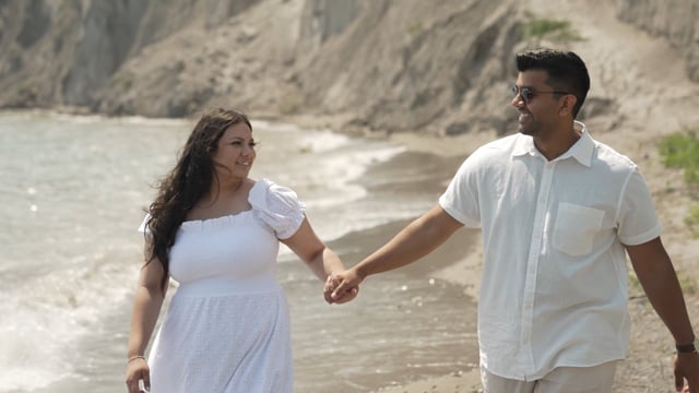 Still from Kangana & Priyank next day edit by Happy Soul Films, Toronto wedding videographers