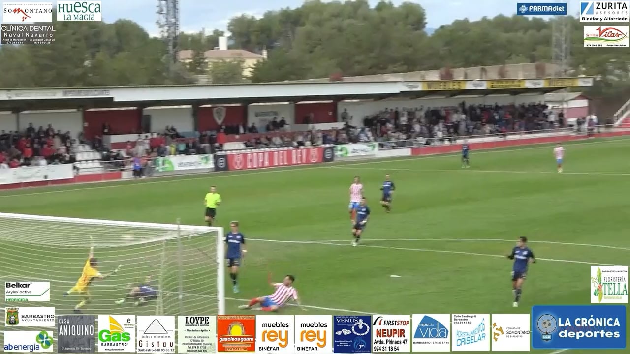 LO QUE NO SE VIO DEL PARTIDO UD BARBASTRO 1-0 SD PONFERRADINA (Esta Afición Tiene Licencia para soñar)