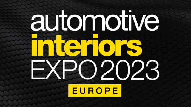 Automotive Interiors Expo Europe 2023