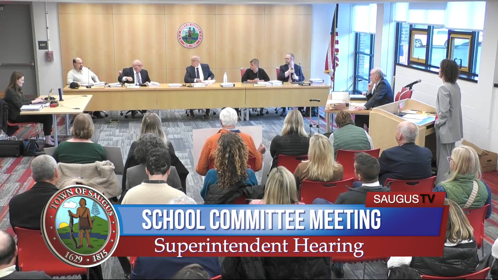 School Committee Meeting Superintendent Hearing November 2, 2023 on Vimeo