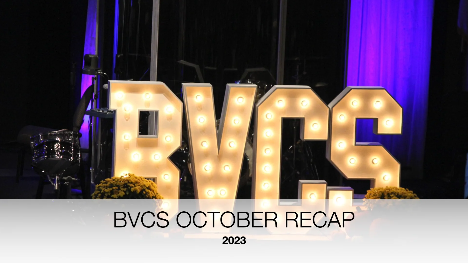 Oct 2023 BVCS Recap on Vimeo