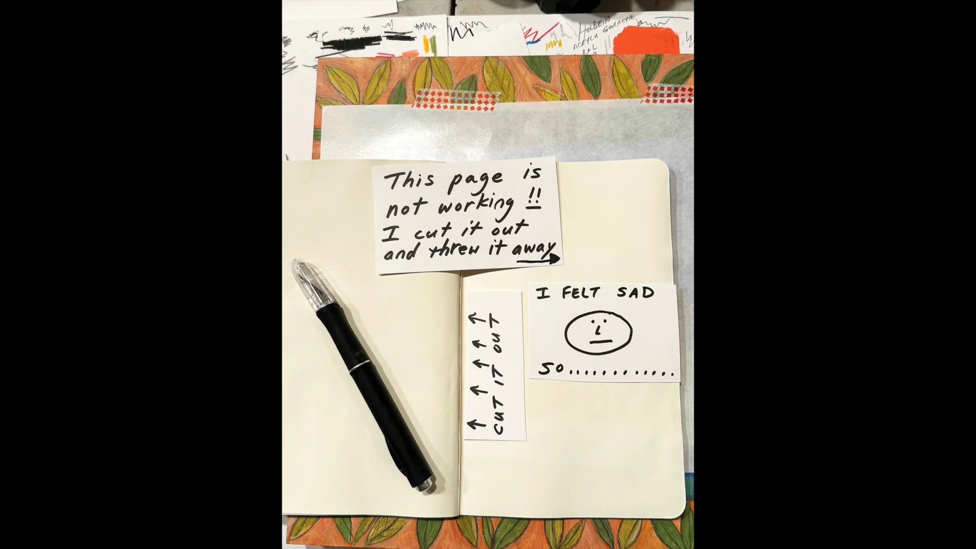 Saving Of A Sketchbook Page on Vimeo