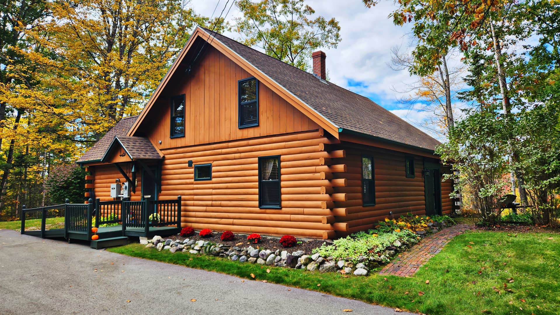 LOG CABIN Orrington, Maine (Open House Nov. 18th) on Vimeo