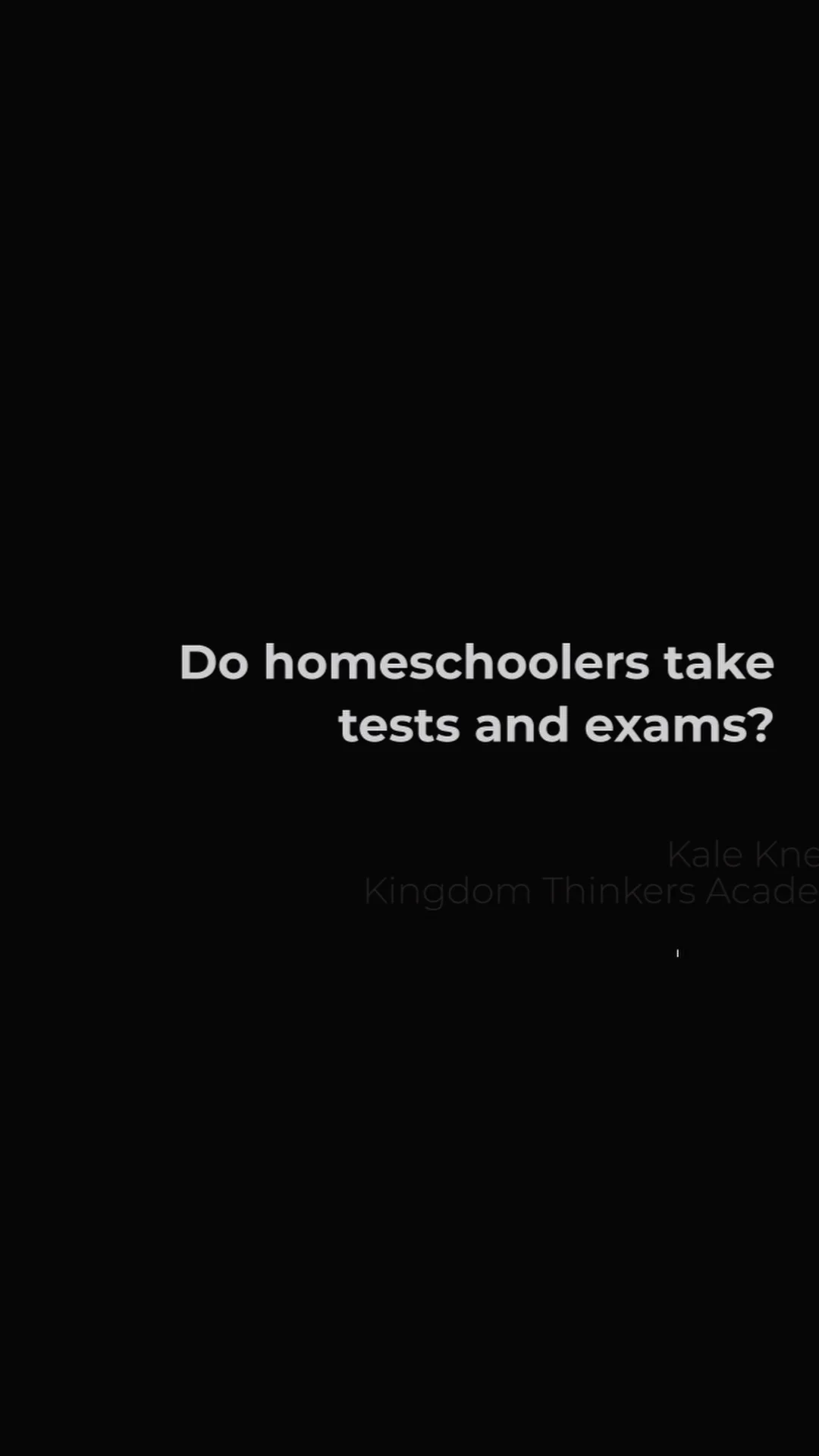 do-homeschoolers-take-tests-and-exams-on-vimeo