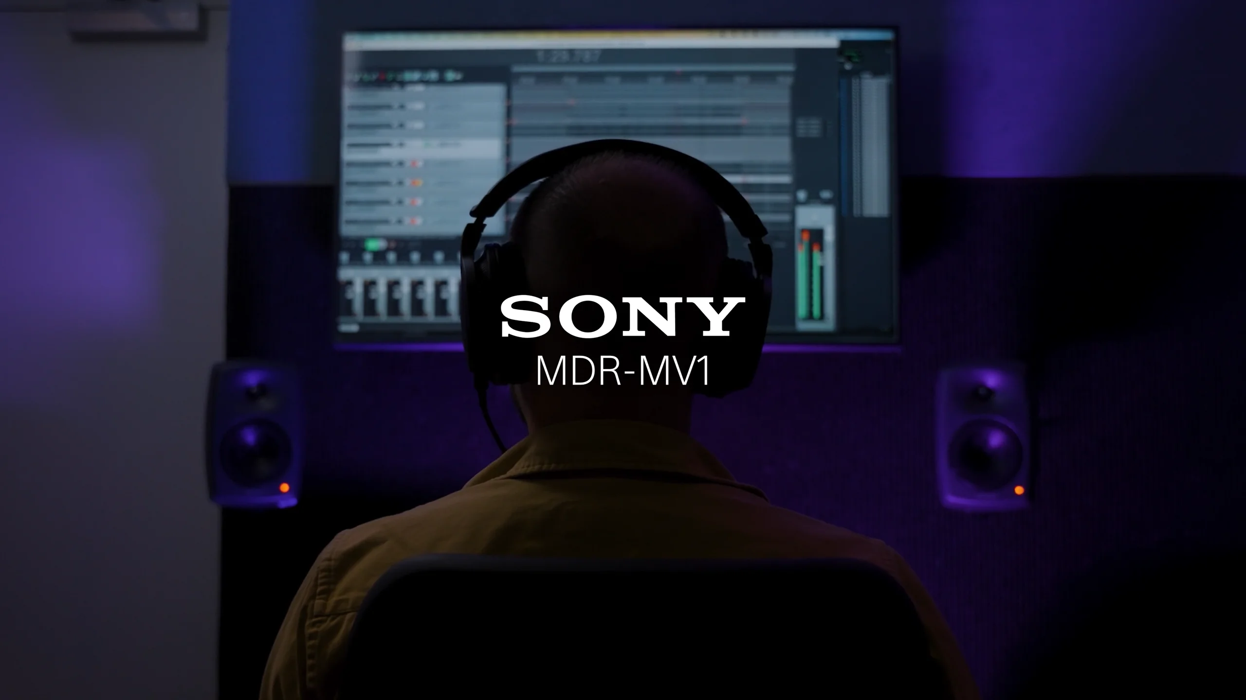 MDR-MV1 Studio Monitor Headphones - Sony Pro MDR-MV1 Studio Monitor Headphones - Sony Pro
