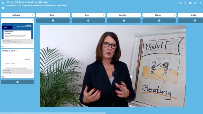 26 - Brainstorming: Schriftliche Selbstdarstellung