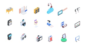 Studio Isometric Icon Set, a Duotone Icon by Vectors Market (Thumbnail 10 of 10)