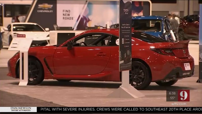 WFTV 9 | Car Enthusiasts Take Off for CFL Int. Auto Show 2023