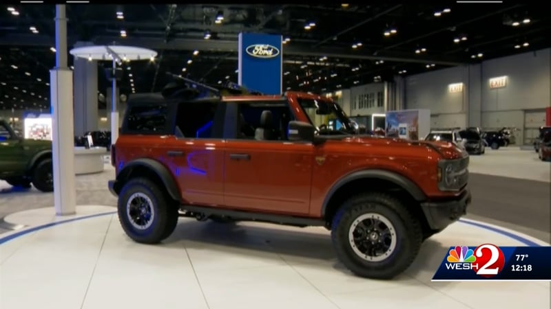WESH 2 | Cutting Edge Cars Displayed at the CFL Int. Auto Show 2023