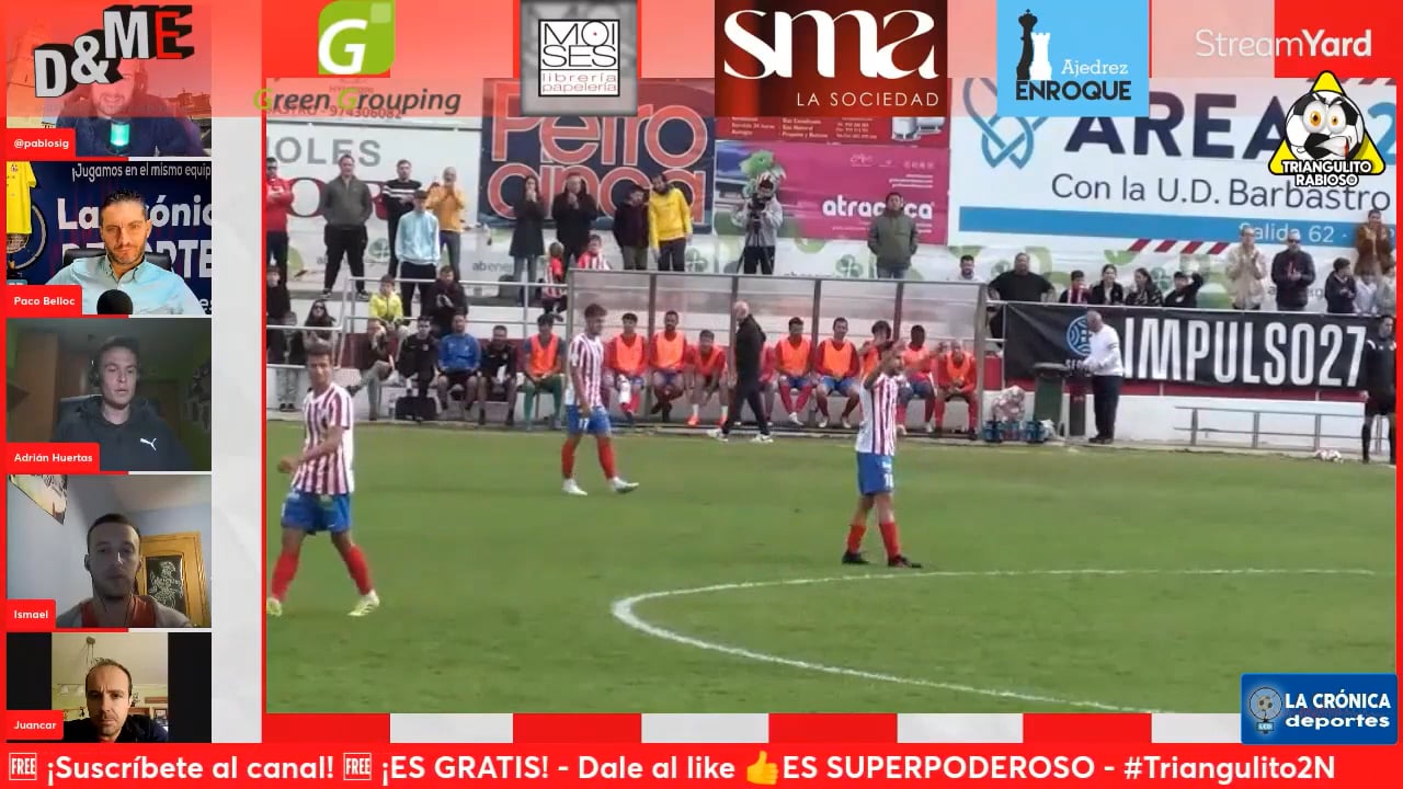 (Especial Copa del Rey) TERTULIA UD BARBASTRO Fuente: Canal YouTube El Triangulito Rabioso