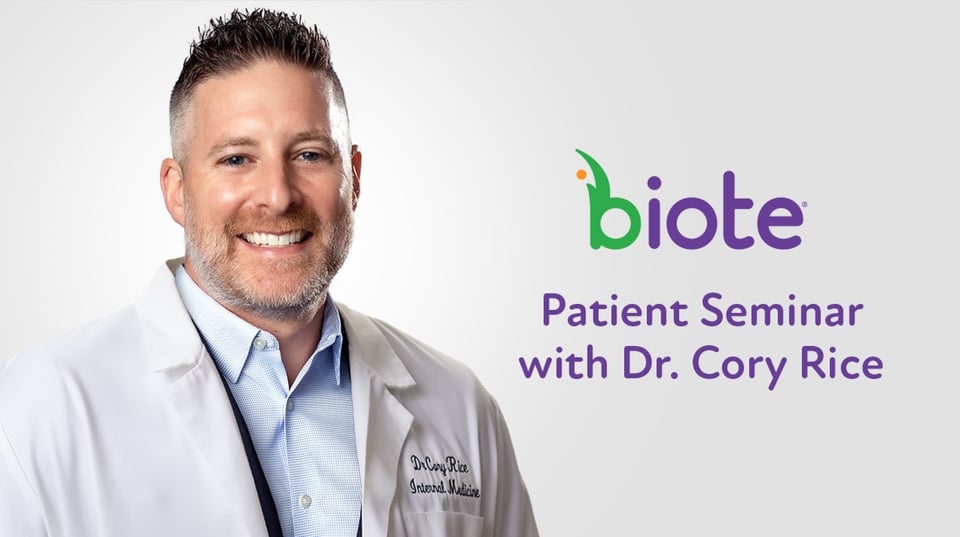 Biote Hormone Replacement Therapy with Dr Rice