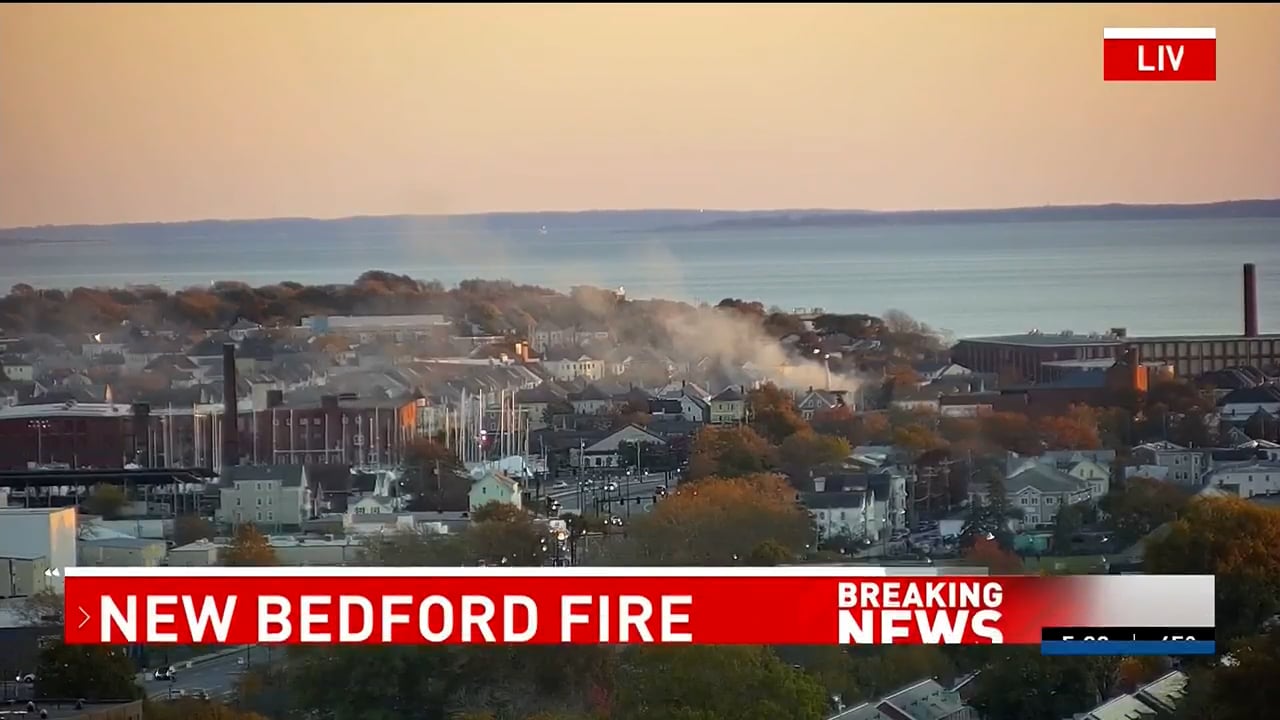 WJAR-Providence-RI-on-aircheck-clip-fire-New_Bedford-11022023