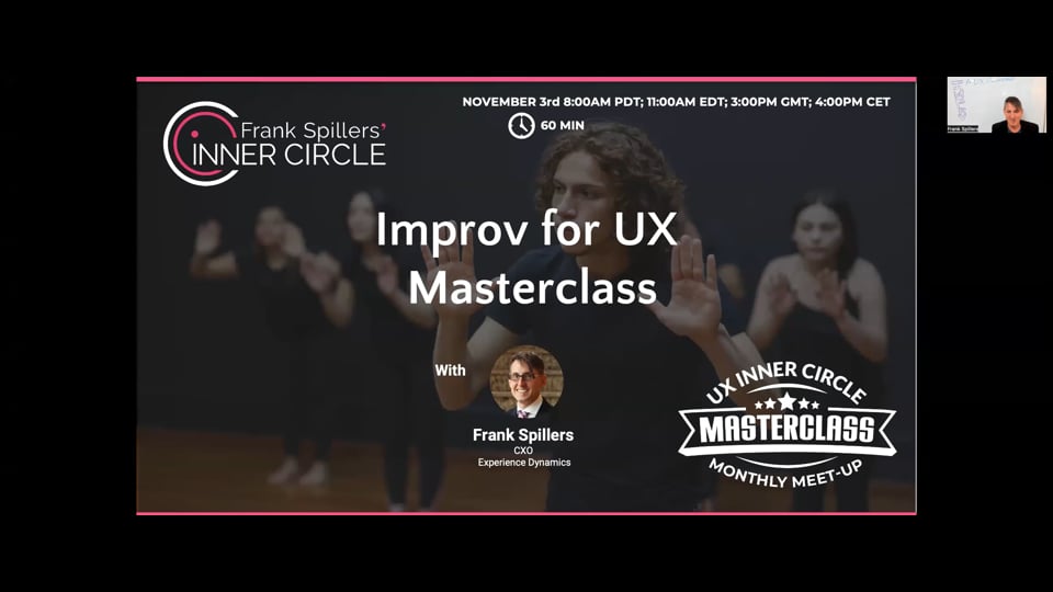 Improv for UX Masterclass