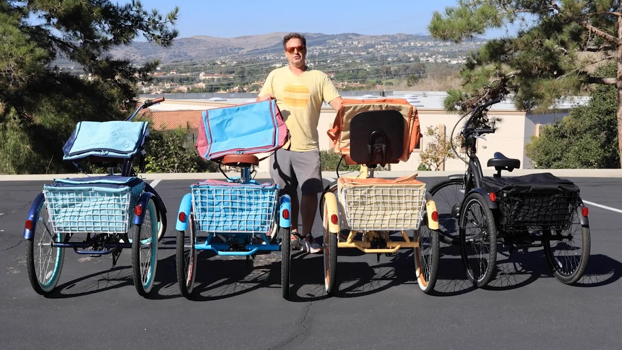 sixthreezero EVRYjourney Tricycle Basket Bag A V2