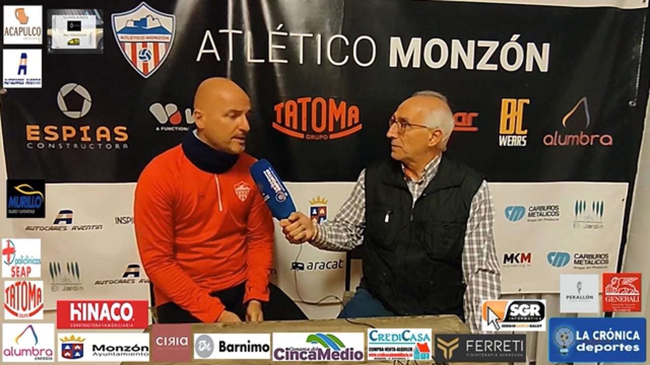 LA PREVIA / Tamarite - At.Monzón Alumbra / J 9 / Ismael Mariani (Entrenador At Monzón) 3ª División