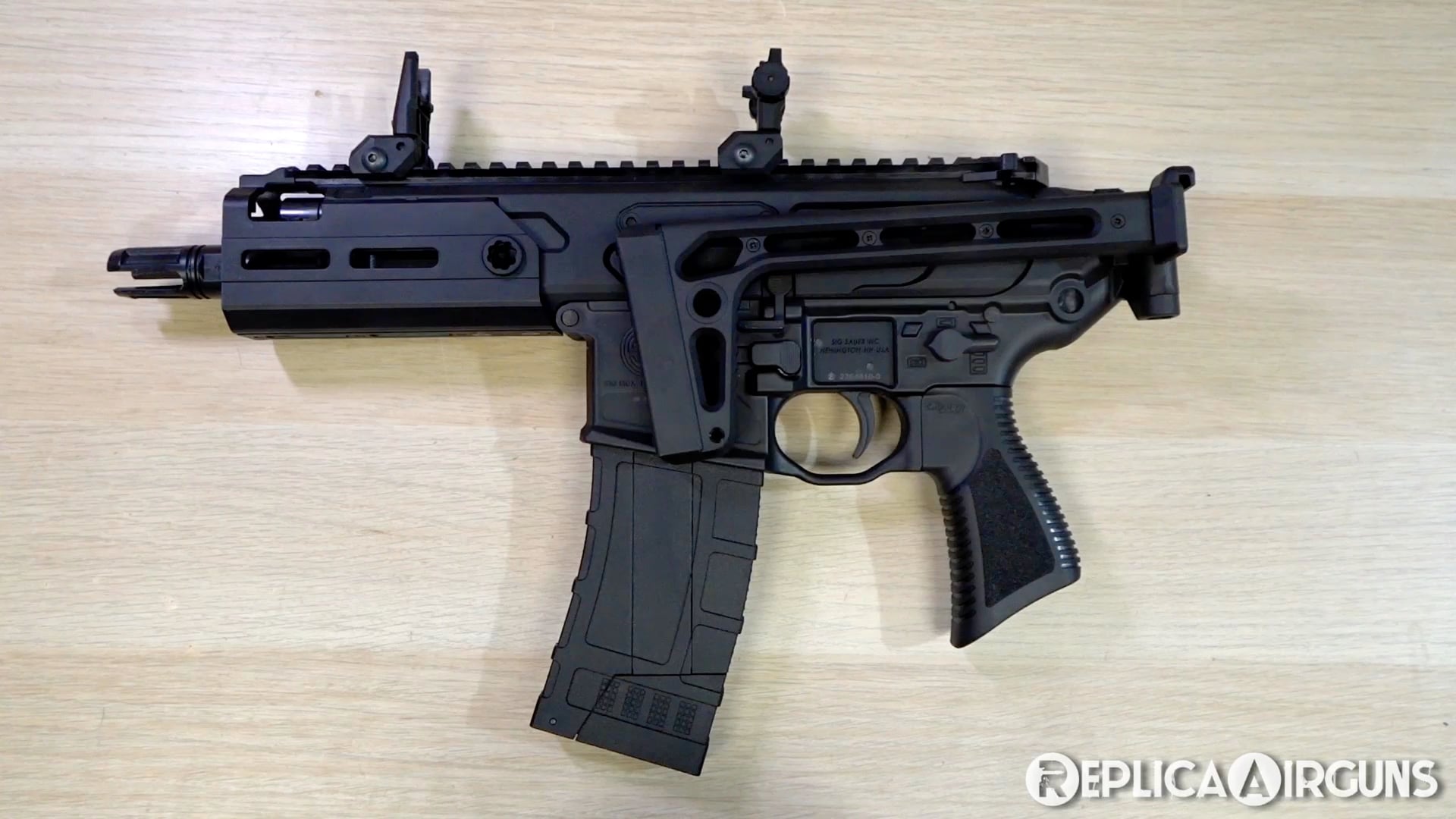 Sig Sauer MCX Rattler CO2 BB Rifle Table Top Review