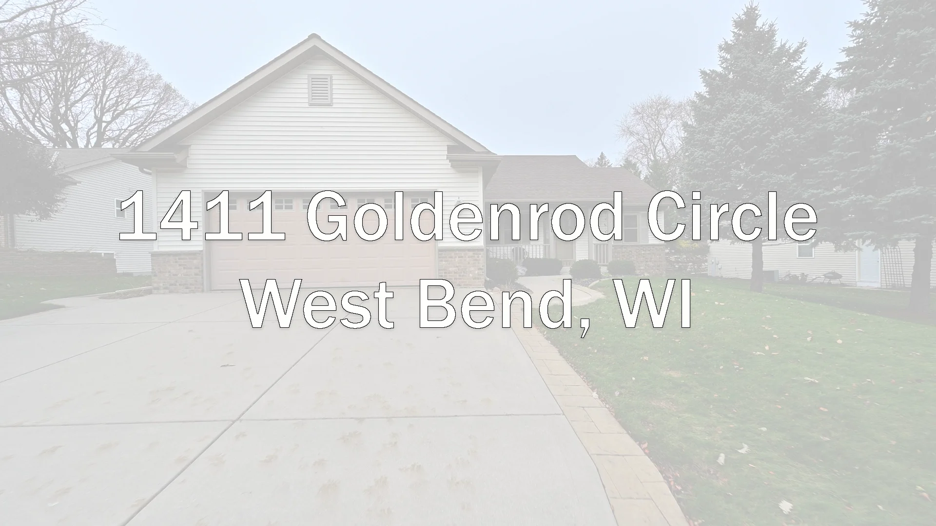 1411 Goldenrod Circle West Bend WI on Vimeo