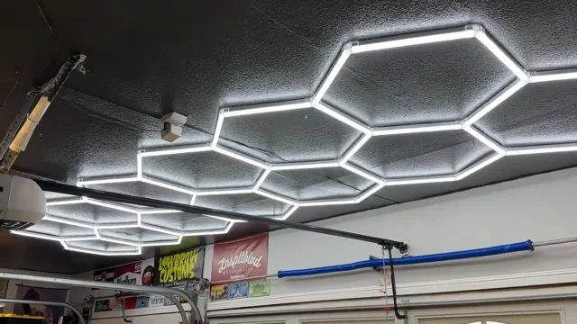 Ge led store garage light