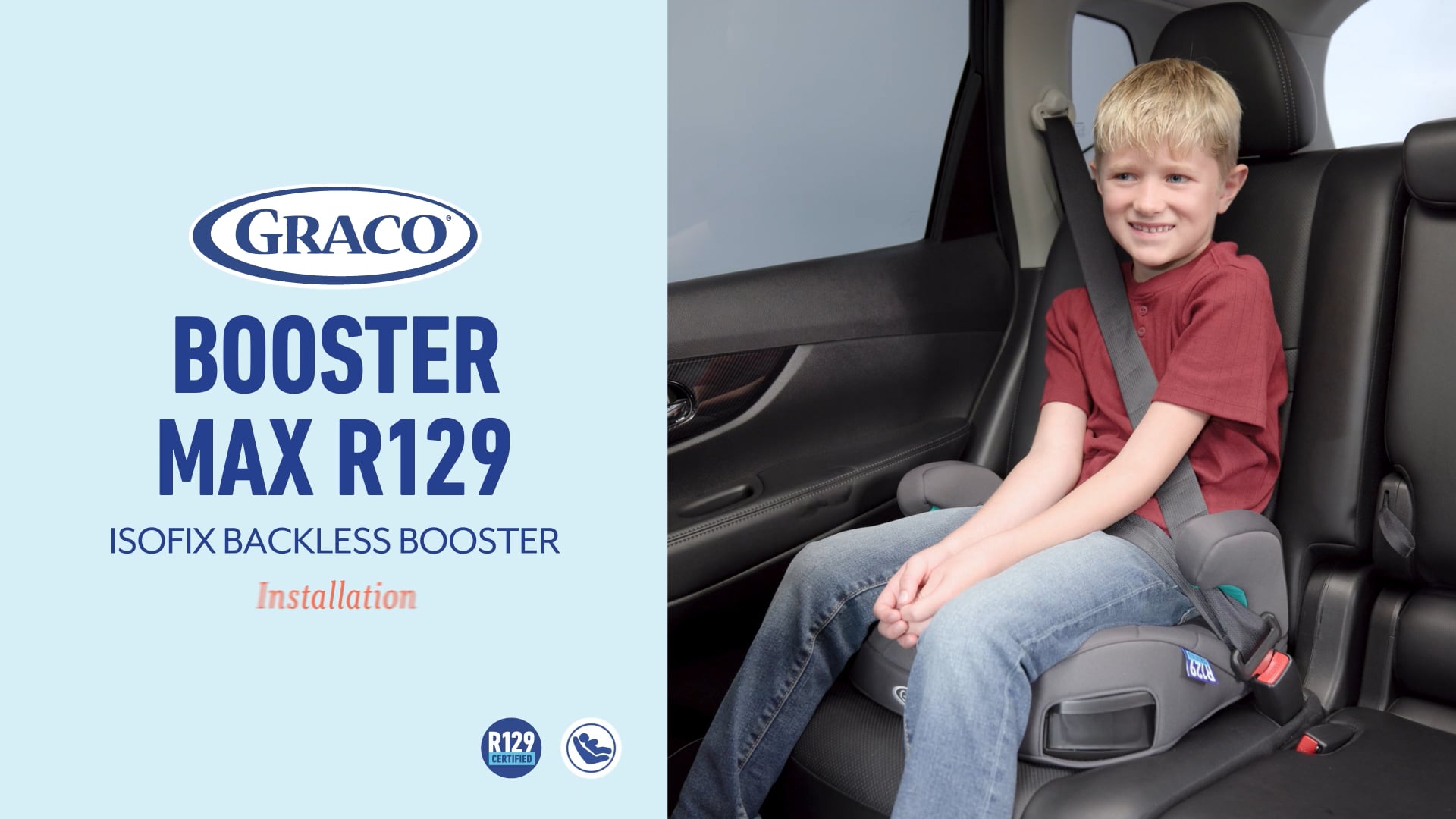Graco Booster Max R129 Install