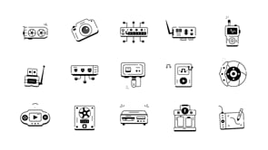 Animated Hardware Icons, an Icon by Vectors Market (Thumbnail 9 of 9)