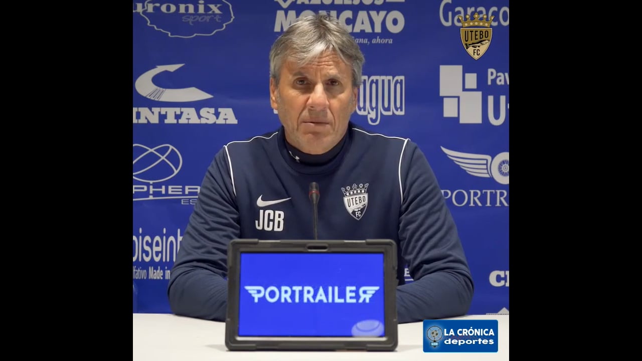 LA PREVIA / Deportivo Alavés B - CF Utebo / JUAN CARLOS BELTRÁN (Entrenador Utebo) Jor. 10 - 2ª RFEF / Fuente: Utebo FC