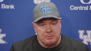 VIDEO:  Stoops' Postgame Press Conference Following UK's 24-3 Win over MSU