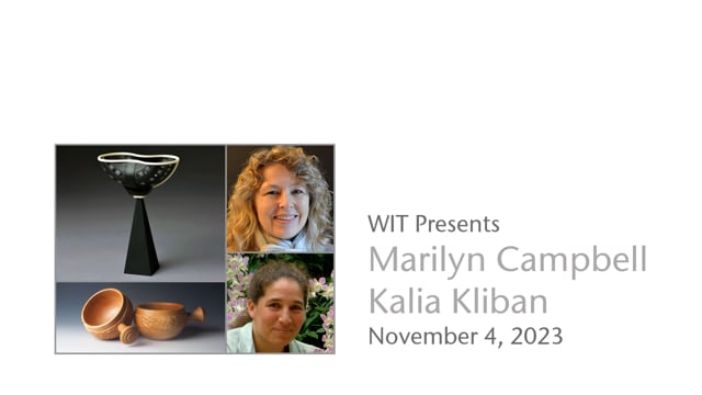 Video thumbnail: WIT Presents: Marilyn Campbell and Kalia Kliban, November 4, 2023