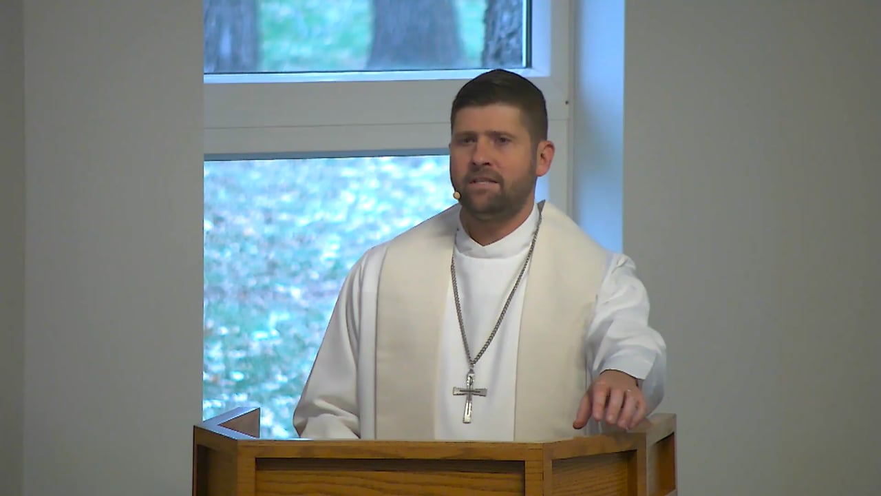 Peace Lutheran Sermon November 5, 2023