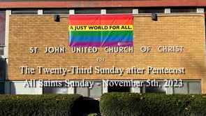 All Saints Sunday - November 5th, 2023