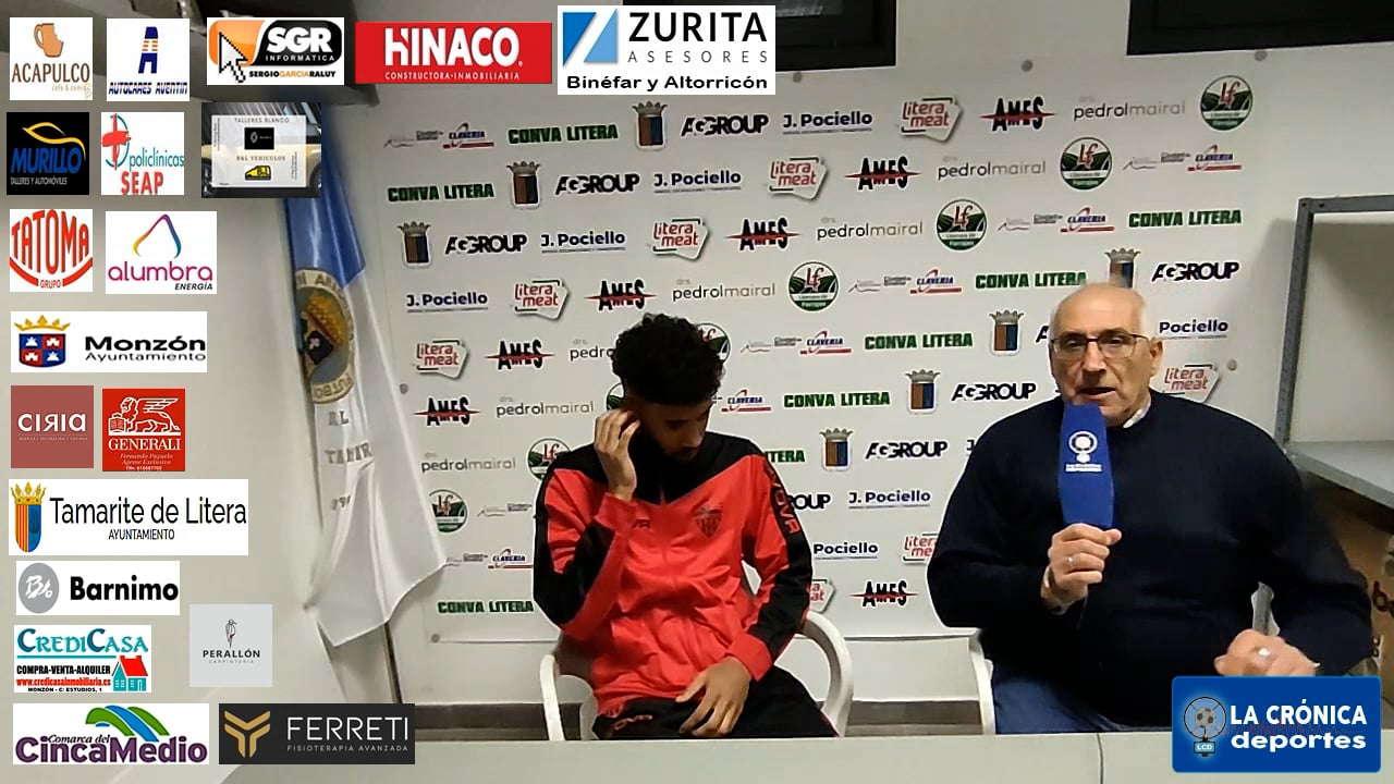 MAURO RODRIGUEZ (Jugador Monzón) Tamarite 1-1 At.Monzón Alumbra / J 9 / 3ª División