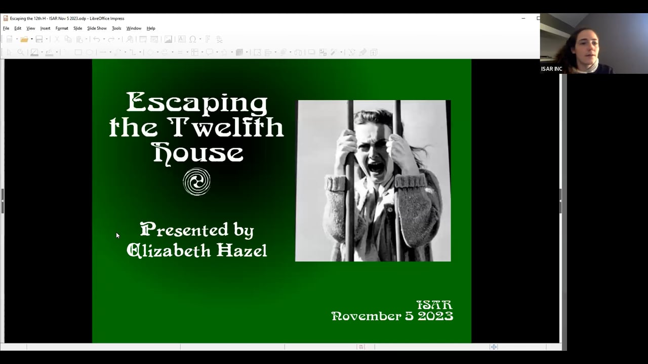 Escaping the Twelfth House - Elizabeth Hazel 2023-11-05