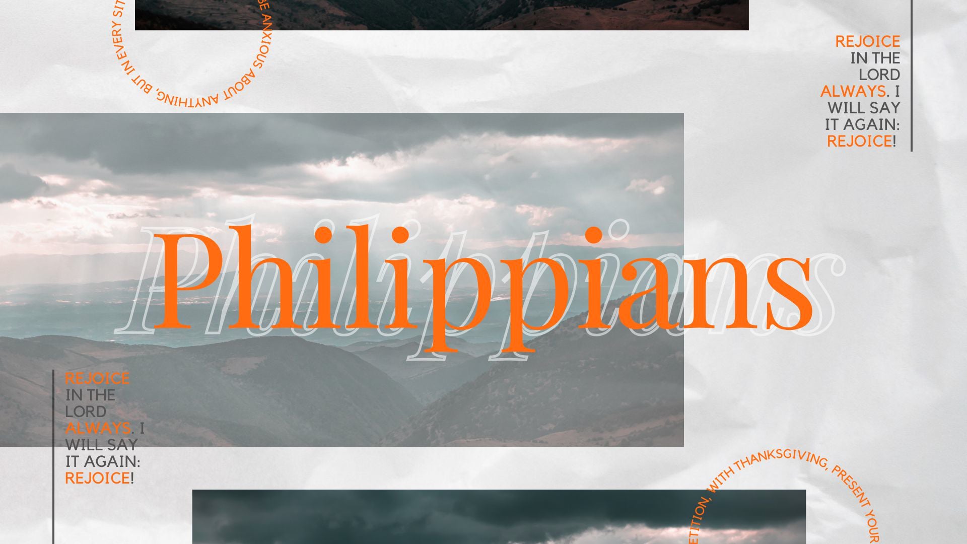 November 5, 2023 - Philippians 1