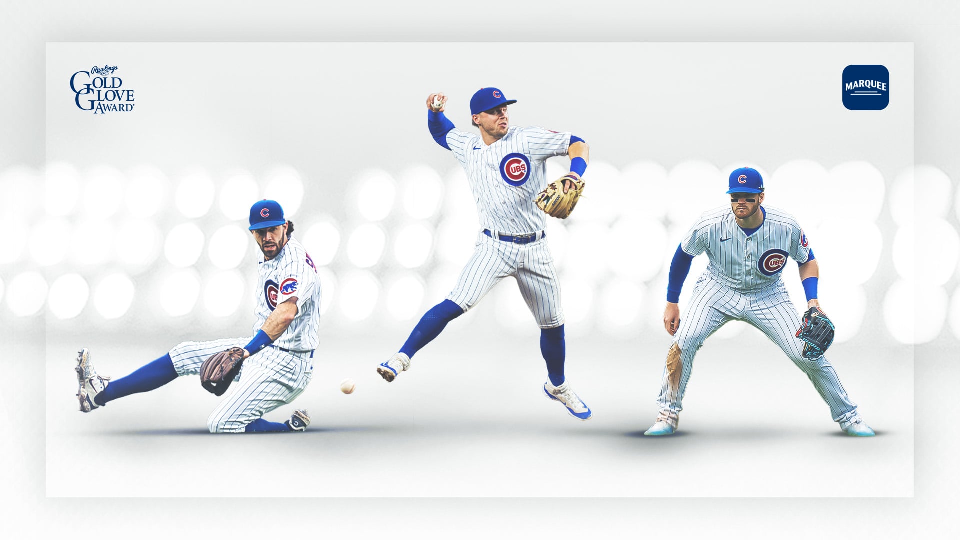 Cubs feature 3 Gold Glove winners