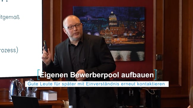 Workshop - eigenen Bewerberpool aufbauen